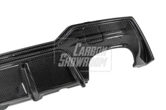 BMW 4 series 430i M440i G22 G23 2020-ON with Aftermarket Parts - Rear Diffuser & Canards Pre-preg Carbon Fiber from Karbel Carbon