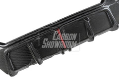 BMW 4 series 430i M440i G22 G23 2020-ON with Aftermarket Parts - Rear Diffuser & Canards Pre-preg Carbon Fiber from Karbel Carbon