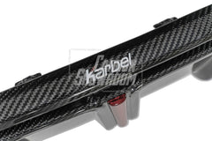 BMW 4 series 430i M440i G22 G23 2020-ON with Aftermarket Parts - Rear Diffuser & Canards Pre-preg Carbon Fiber from Karbel Carbon