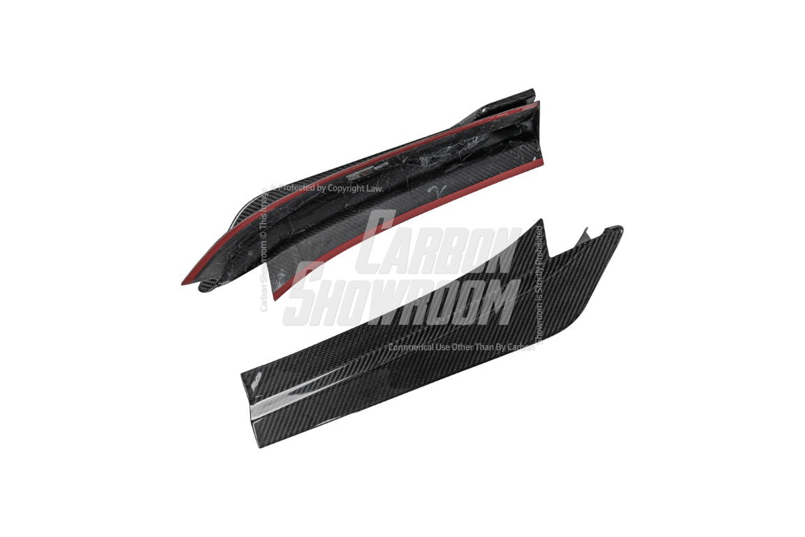 BMW 4 series 430i M440i G22 G23 2020-ON with Aftermarket Parts - Rear Diffuser & Canards Pre-preg Carbon Fiber from Karbel Carbon