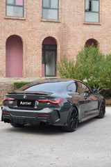 BMW 4 Series 430i M440i G22 G23 2020-ON & M4 / M4C / M4CS  G82 2021-ON with Aftermarket Parts - Rear Spoiler Pre-preg Carbon Fiber from Karbel Carbon