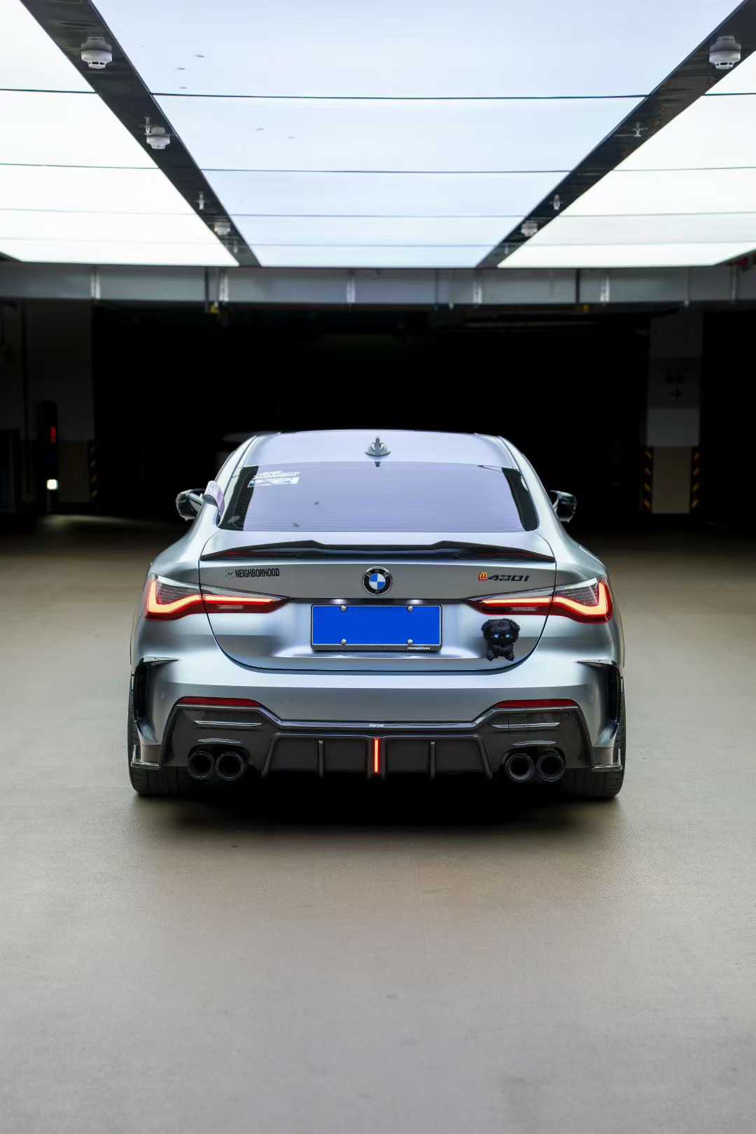BMW 4 Series 430i M440i G22 G23 2020-ON & M4 / M4C / M4CS  G82 2021-ON with Aftermarket Parts - Rear Spoiler Pre-preg Carbon Fiber from Karbel Carbon