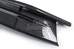 BMW 4 Series Gran Coupe M440i 430i (with M-package bumper, does not fit base model) G26 2022-ON with Aftermarket Parts - Rear Diffuser & Canards Pre-preg Carbon Fiber from Karbel Carbon