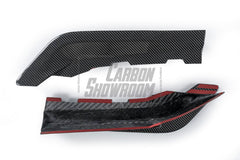 BMW 4 Series Gran Coupe M440i 430i (with M-package bumper, does not fit base model) G26 2022-ON with Aftermarket Parts - Rear Diffuser & Canards Pre-preg Carbon Fiber from Karbel Carbon