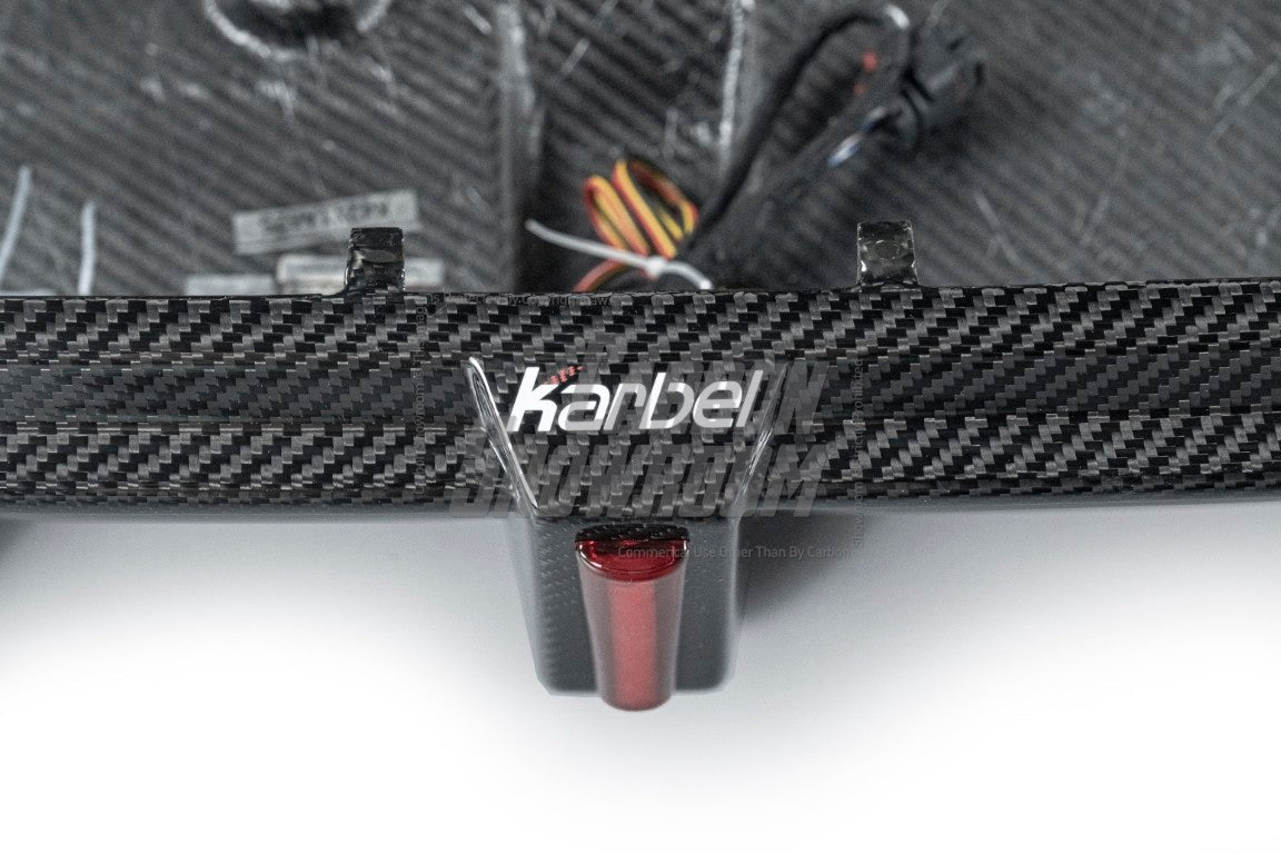 BMW 4 Series Gran Coupe M440i 430i (with M-package bumper, does not fit base model) G26 2022-ON with Aftermarket Parts - Rear Diffuser & Canards Pre-preg Carbon Fiber from Karbel Carbon
