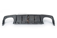 BMW 4 Series Gran Coupe M440i 430i (with M-package bumper, does not fit base model) G26 2022-ON with Aftermarket Parts - Rear Diffuser & Canards Pre-preg Carbon Fiber from Karbel Carbon