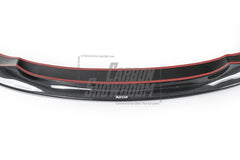 BMW 8 Series M850 840 (With M-Package Bumper) G14 G15 G16 2018-ON with Aftermarket Parts - Pre-preg Carbon Fiber Front Lip from Karbel Carbon