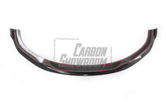 BMW 8 Series M850 840 (With M-Package Bumper) G14 G15 G16 2018-ON with Aftermarket Parts - Pre-preg Carbon Fiber Front Lip from Karbel Carbon