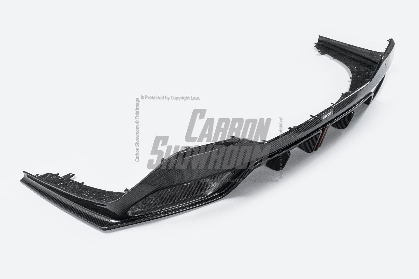  BMW 8 Series M850 840 (With M-Package Bumper) G16 2018 2019 2020 2021 2022 2023 2024 with Aftermarket Parts - Rear Diffuser Pre-preg Carbon Fiber from Karbel Carbon