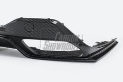  BMW 8 Series M850 840 (With M-Package Bumper) G16 2018 2019 2020 2021 2022 2023 2024 with Aftermarket Parts - Rear Diffuser Pre-preg Carbon Fiber from Karbel Carbon