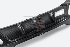  BMW 8 Series M850 840 (With M-Package Bumper) G16 2018 2019 2020 2021 2022 2023 2024 with Aftermarket Parts - Rear Diffuser Pre-preg Carbon Fiber from Karbel Carbon