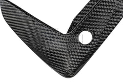 BMW 5 Series M550 540 530 (with M-package bumper, does not fit base model) G30 LCI 2021-ON with Aftermarket Parts - Upper Valences Pre-preg Carbon Fiber from Karbel Carbon