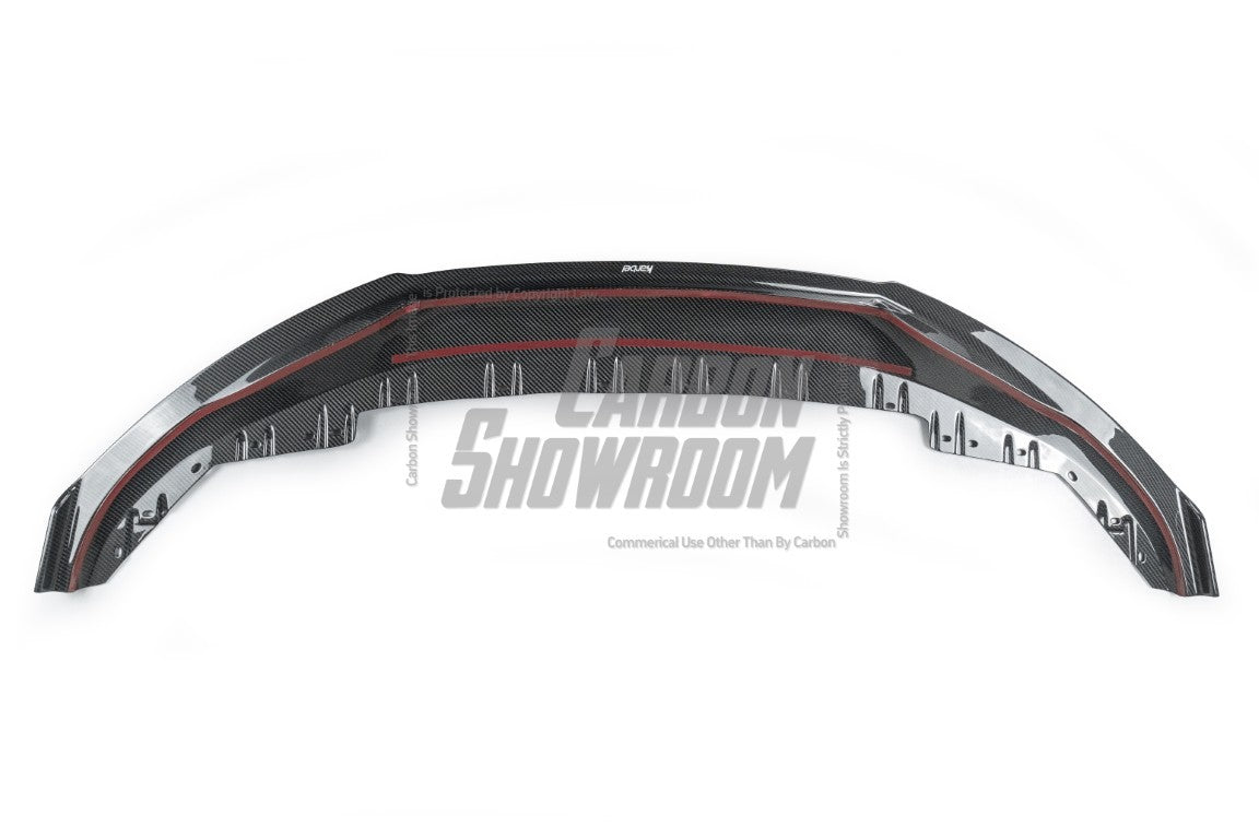 BMW I4 M50 / e Drive 40 (with M-package bumper, does not fit base model) G26 2022-ON & 4 Series Gran Coupe M440i 430i (with M-package bumper, does not fit base model) G26 2022-ON with Aftermarket Parts - Front LipPre-preg Carbon Fiber from Karbel Carbon