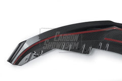 BMW I4 M50 / e Drive 40 (with M-package bumper, does not fit base model) G26 2022-ON & 4 Series Gran Coupe M440i 430i (with M-package bumper, does not fit base model) G26 2022-ON with Aftermarket Parts - Front LipPre-preg Carbon Fiber from Karbel Carbon