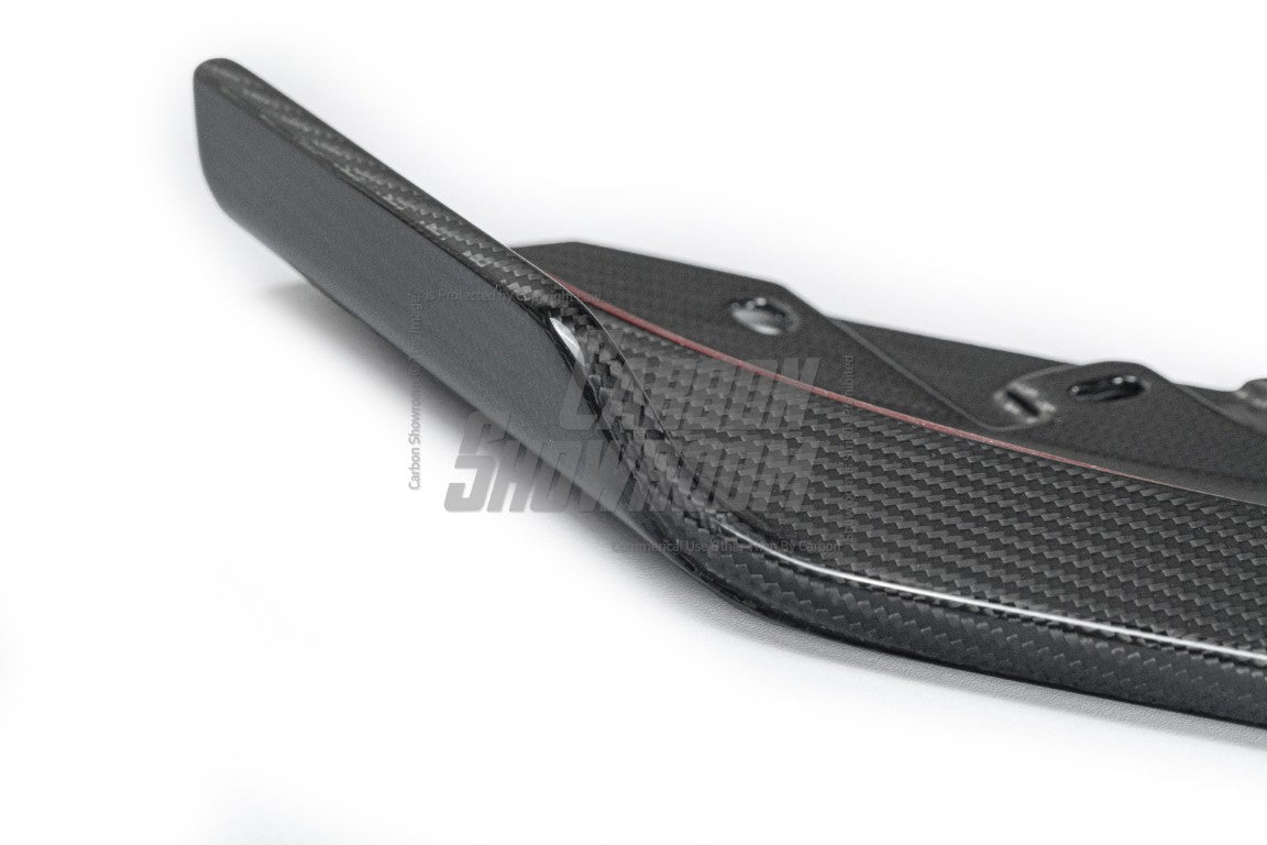 BMW I4 M50 / e Drive 40 (with M-package bumper, does not fit base model) G26 2022-ON & 4 Series Gran Coupe M440i 430i (with M-package bumper, does not fit base model) G26 2022-ON with Aftermarket Parts - Front LipPre-preg Carbon Fiber from Karbel Carbon