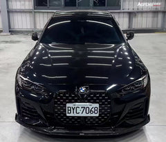 BMW I4 M50 / e Drive 40 (with M-package bumper, does not fit base model) G26 2022-ON & 4 Series Gran Coupe M440i 430i (with M-package bumper, does not fit base model) G26 2022-ON with Aftermarket Parts - Front LipPre-preg Carbon Fiber from Karbel Carbon