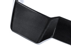 BMW IX xDrive60/50/45 M70/M60 I20 2022-ON with Aftermarket Parts - Rear Roof Spoiler Dry Pre-preg Carbon Fiber from Karbel Carbon