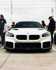 BMW M2 / M2C G87 2023-ON with Aftermarket Parts - Front Lip Pre-preg Carbon Fiber from Karbel Carbon