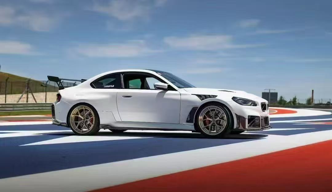 BMW M2 / M2C G87 2023-ON with Aftermarket Parts - Front Lip Pre-preg Carbon Fiber from Karbel Carbon