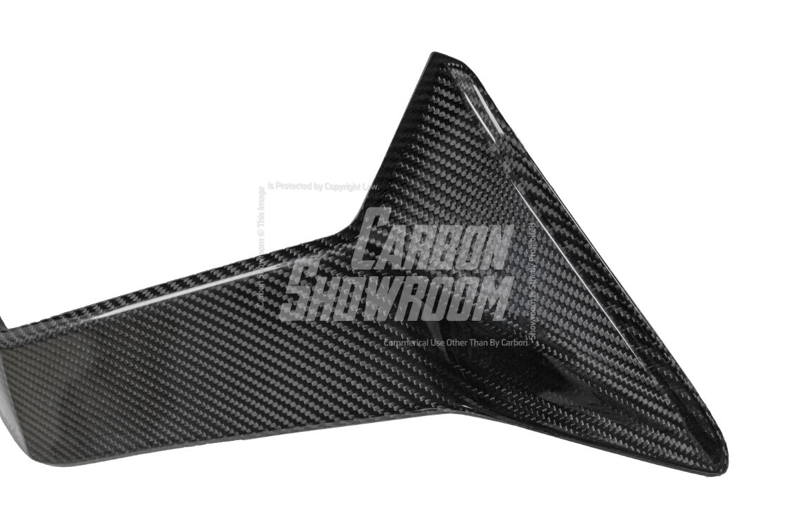 BMW M2 / M2C G87 2023-ON with Aftermarket Parts - Rear Bumper Canards Pre-preg Carbon Fiber from Karbel Carbon