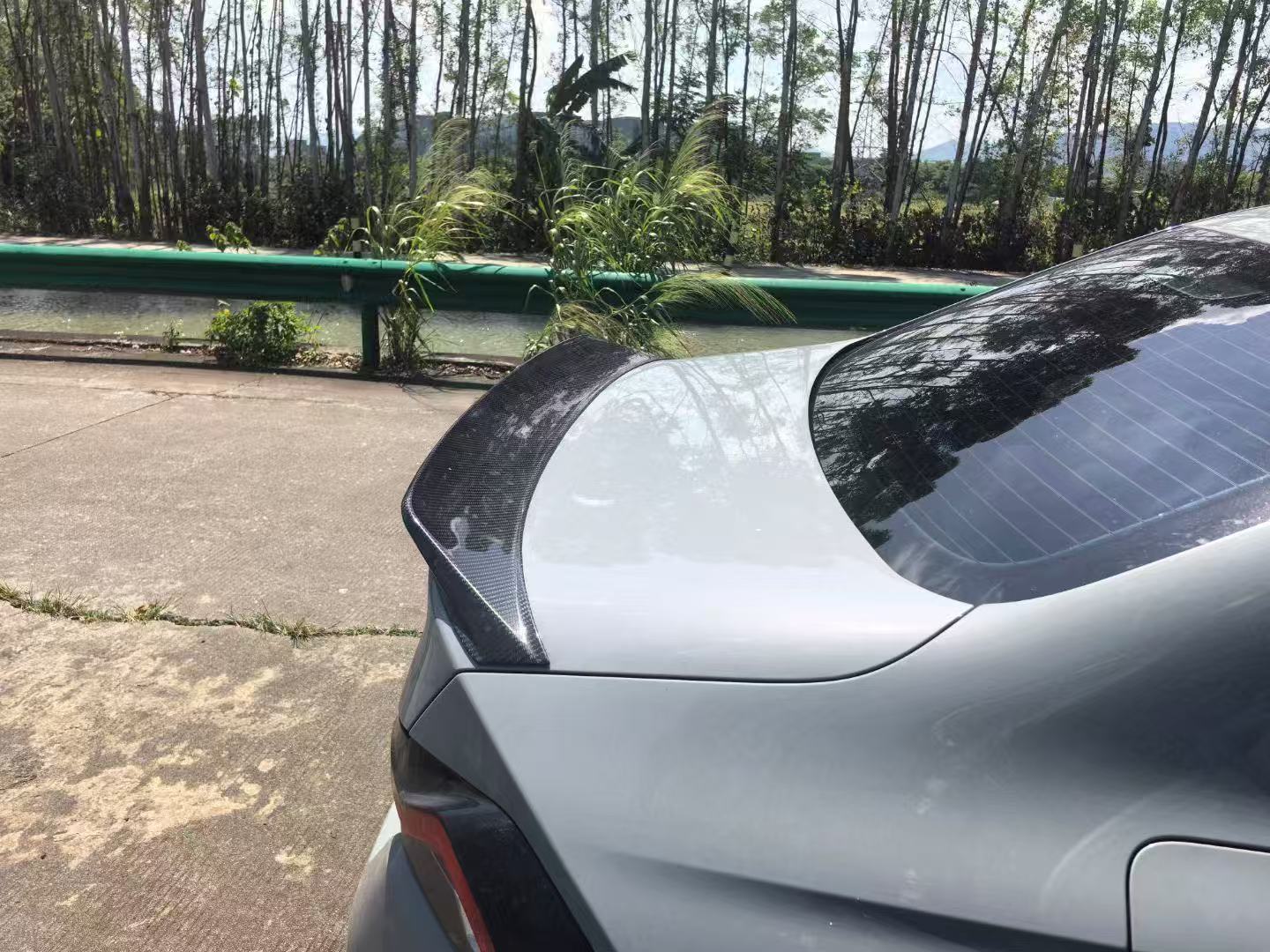 BMW M2/C G87 2023-ON & 2 Series 230i M240i G42 2022-ON with Aftermarket Parts - V1 Rear Spoiler Carbon Fiber from Karbel Carbon