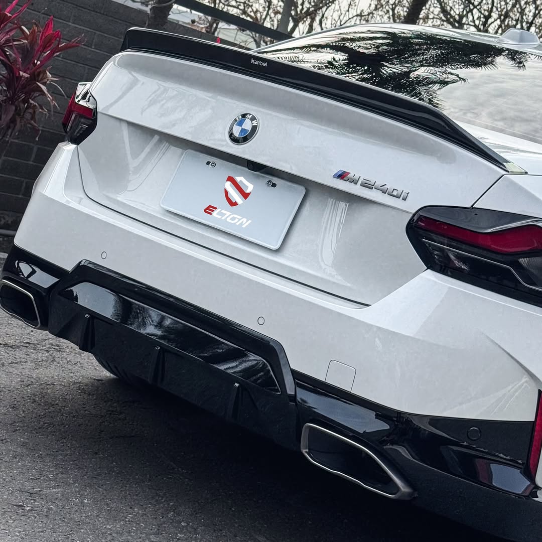 BMW M2/C G87 2023-ON & 2 Series 230i M240i G42 2022-ON with Aftermarket Parts - V1 Rear Spoiler Carbon Fiber from Karbel Carbon