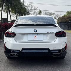 BMW M2/C G87 2023-ON & 2 Series 230i M240i G42 2022-ON with Aftermarket Parts - V1 Rear Spoiler Carbon Fiber from Karbel Carbon