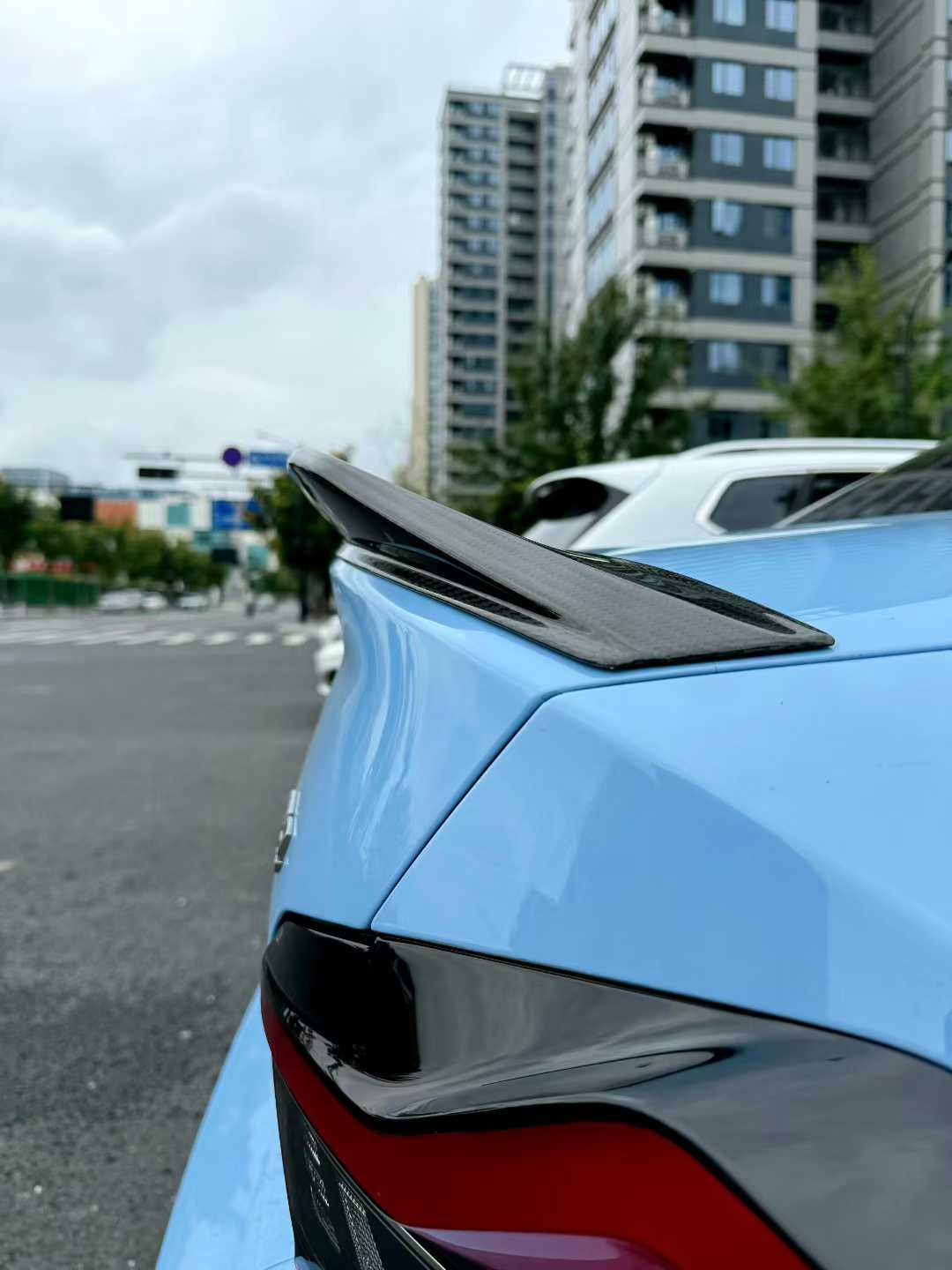 BMW M2/C G87 2023-ON & 2 Series 230i M240i G42 2022-ON with Aftermarket Parts - V1 Rear Spoiler Carbon Fiber from Karbel Carbon