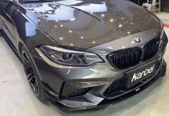 BMW M2 / M2C F87 2016 2017 2018 2019 2020 2021 with Aftermarket Parts - Hood Double-sided Pre-preg Carbon Fiber from Karbel Carbon