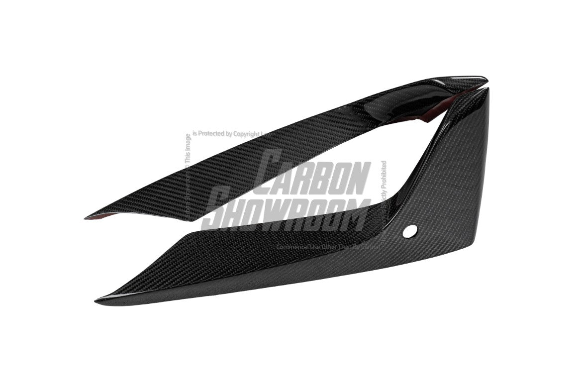 BMW M2/M2C F87 2016 2017 2018 2019 2020 2021 With Aftermarket Parts - Upper Valences Pre-preg Carbon Fiber from Karbel Carbon