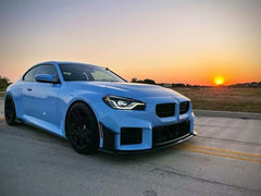 BMW M2 / M2C G87 2023-ON with Aftermarket Parts - Front Lip Pre-preg Carbon Fiber from Karbel Carbon