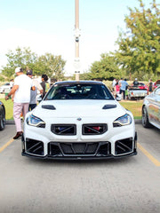 BMW M2 / M2C G87 2023-ON with Aftermarket Parts - Front Lip Pre-preg Carbon Fiber from Karbel Carbon