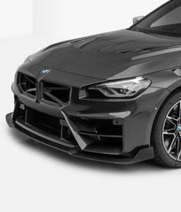 BMW M2 / M2CS G87 2023-ON with Aftermarket Parts - X Front Bumper Dry Pre-preg Carbon Fiber from Karbel Carbon