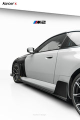 BMW M2 / M2CS G87 2023-ON with Aftermarket Parts - X Front Fenders Dry Pre-preg Carbon Fiber from Karbel Carbon
