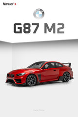 BMW M2 / M2CS G87 2023-ON with Aftermarket Parts - X Front Lip Dry Pre-preg Carbon Fiber from Karbel Carbon