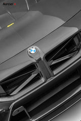 BMW M2 / M2CS G87 2023-ON with Aftermarket Parts - X Front Lip Dry Pre-preg Carbon Fiber from Karbel Carbon