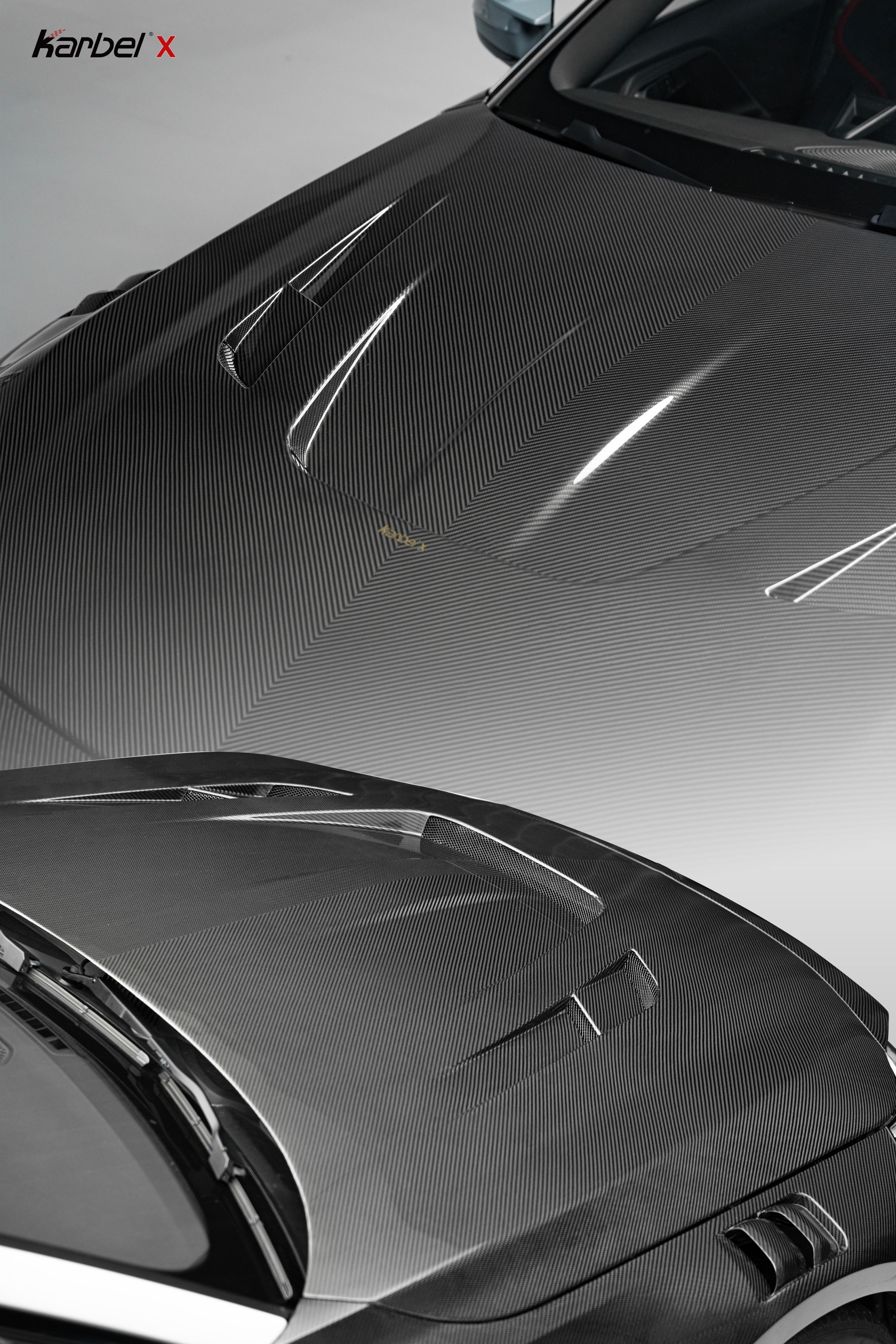 BMW M2CS M2 G87 2023-ON & 2 Series M240i 230i G42 2022-ON with Aftermarket Parts - X Hood Dry Pre-preg Carbon Fiber from Karbel Carbon