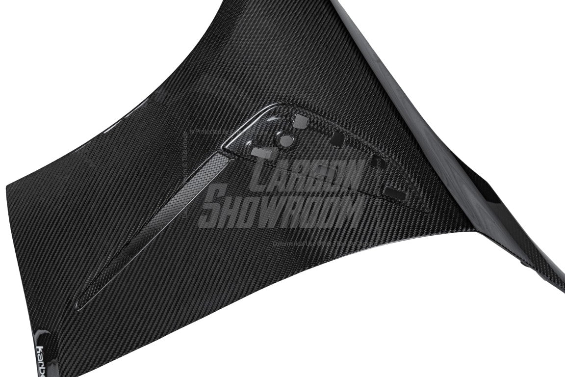 BMW M3 G80 G81 2021-ON with Aftermarket Parts - Front Fenders Pre-preg Carbon Fiber from Karbel Carbon