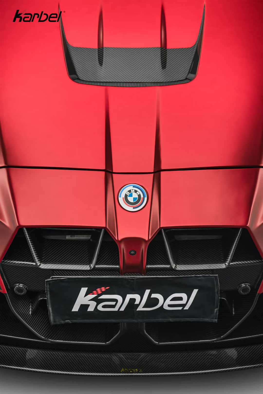 BMW M3 G80 G81 & M4 G82 G83 2021-ON with Aftermarket Parts - X Hood Dry Pre-preg Carbon Fiber from Karbel Carbon