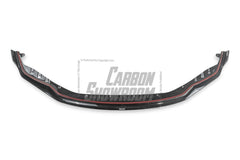 BMW M3 G80 G81 2021-ON & M4 G82 G83 2021-ON With Aftermarket Parts - Front Lip & Upper Lip Trim Replacement Pre-preg Carbon Fiber from Karbel Carbon