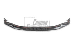 BMW M3 G80 G81 2021-ON & M4 G82 G83 2021-ON With Aftermarket Parts - Front Lip & Upper Lip Trim Replacement Pre-preg Carbon Fiber from Karbel Carbon