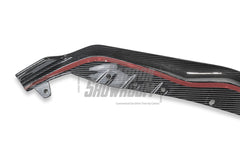 BMW M3 G80 G81 2021-ON & M4 G82 G83 2021-ON With Aftermarket Parts - Front Lip & Upper Lip Trim Replacement Pre-preg Carbon Fiber from Karbel Carbon