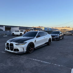 Karbel Carbon Dry Carbon Fiber Hood Bonnet & Front Bumper Nose Cover For BMW M3 G80 M4 G82 G83 2021-ON - Performance SpeedShop