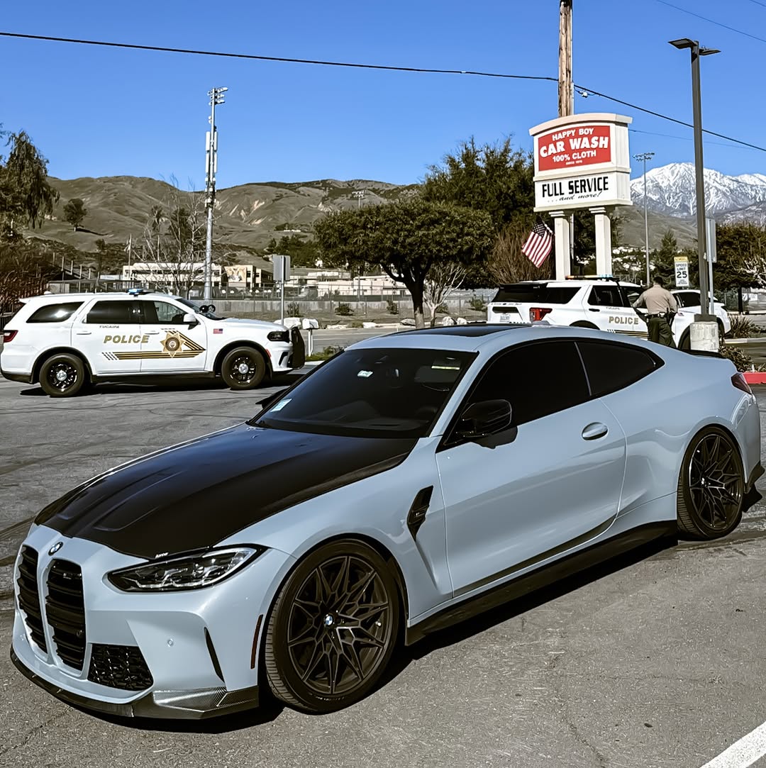 Karbel Carbon Dry Carbon Fiber Hood Bonnet & Front Bumper Nose Cover For BMW M3 G80 M4 G82 G83 2021-ON - Performance SpeedShop