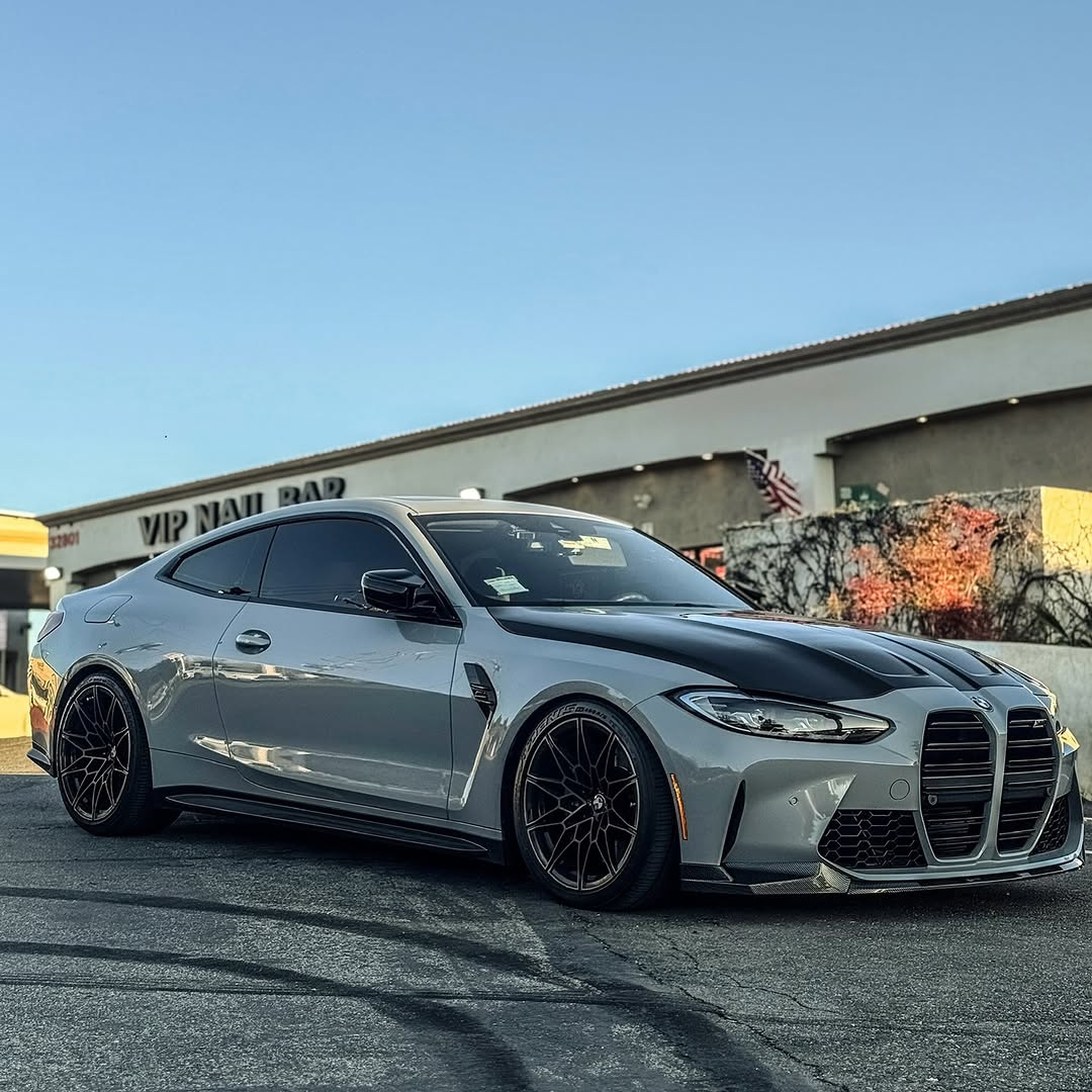 Karbel Carbon Dry Carbon Fiber Hood Bonnet & Front Bumper Nose Cover For BMW M3 G80 M4 G82 G83 2021-ON - Performance SpeedShop