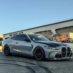 Karbel Carbon Dry Carbon Fiber Hood Bonnet & Front Bumper Nose Cover For BMW M3 G80 M4 G82 G83 2021-ON - Performance SpeedShop