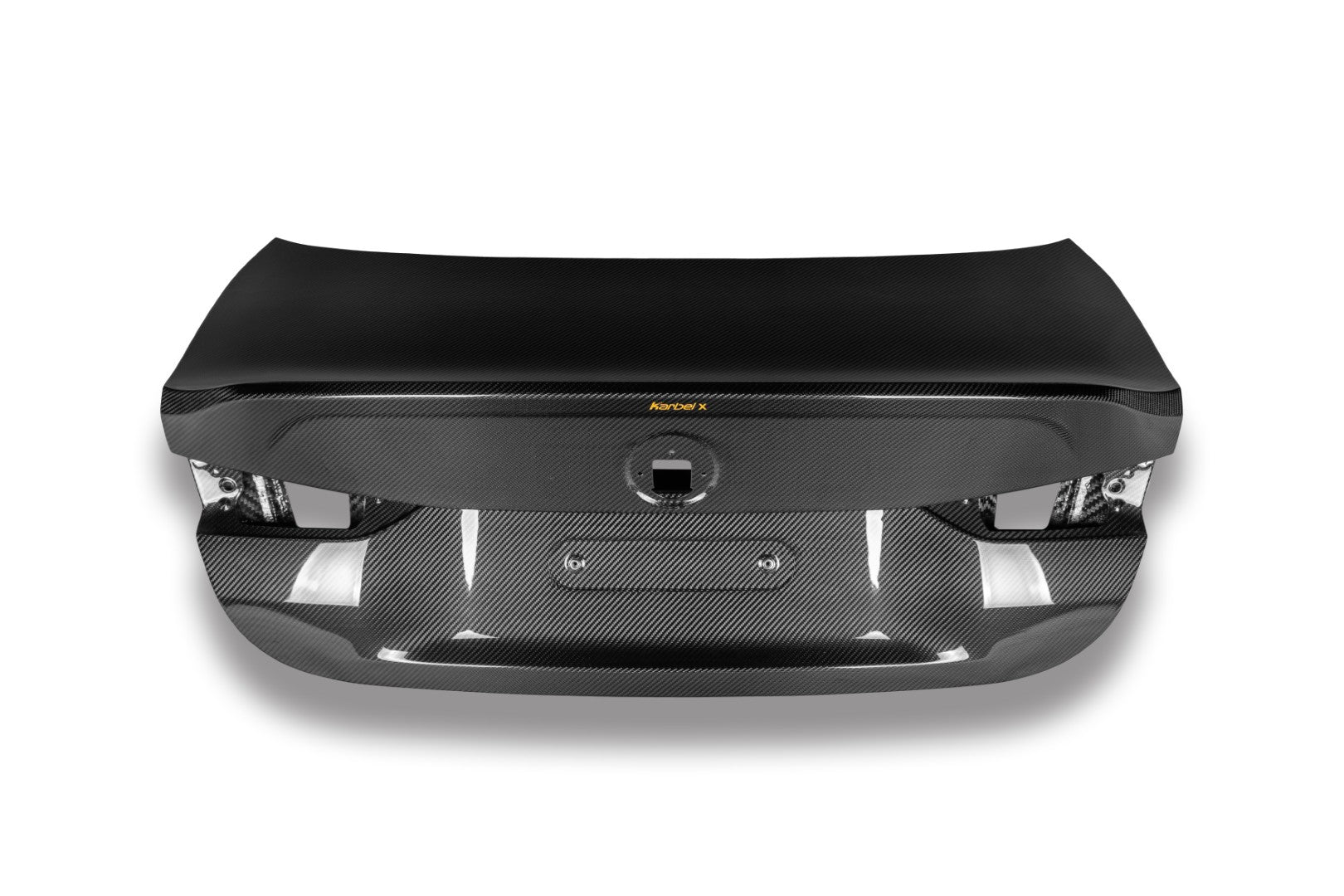 BMW M4 G82 2021-ON &amp; 4 Series G22 430i M440i 2020-ON with Aftermarket Parts - X Rear Trunk Dry Pre-preg Carbon Fiber from Karbel Carbon
