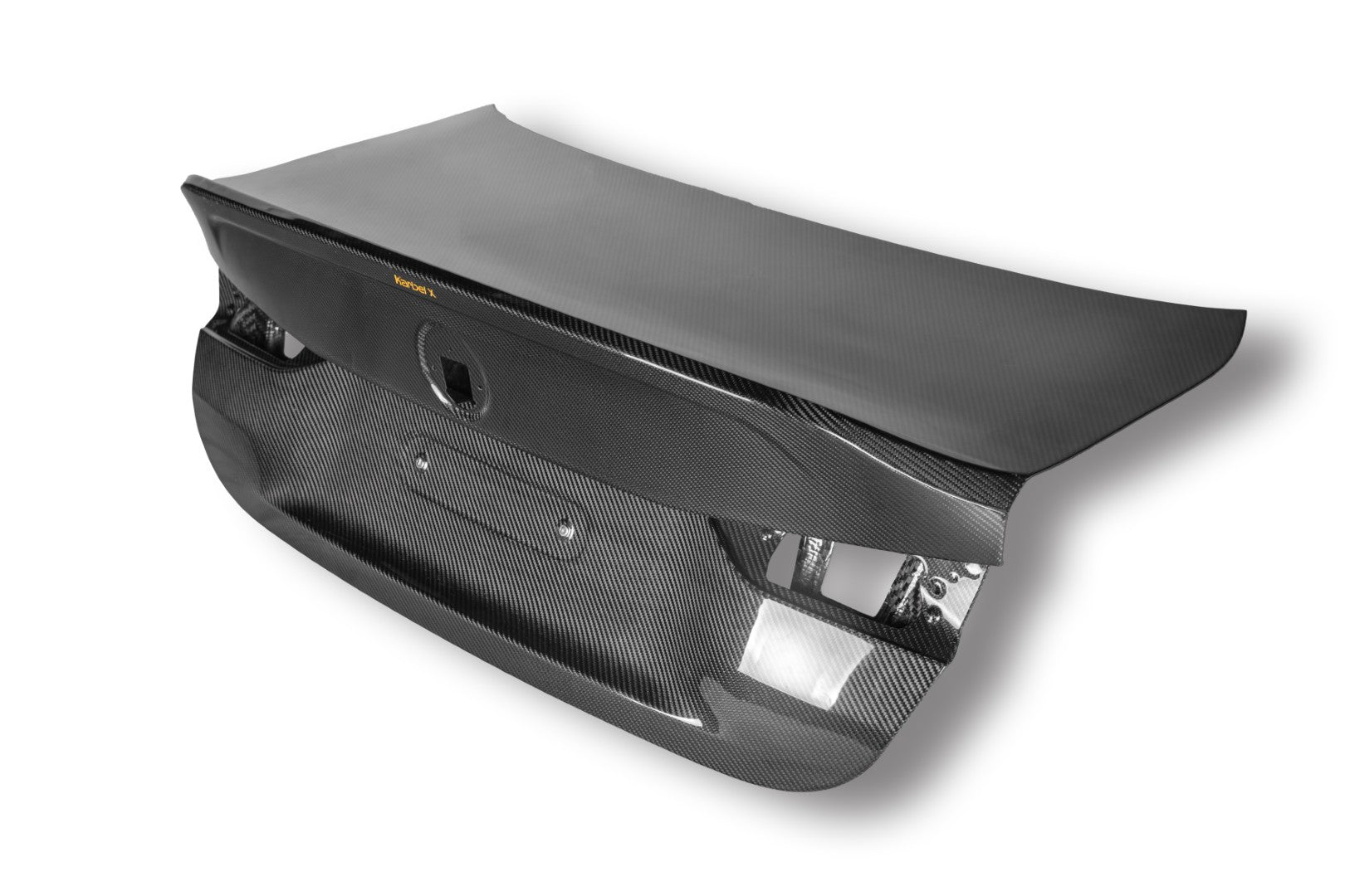 BMW M4 G82 2021-ON &amp; 4 Series G22 430i M440i 2020-ON with Aftermarket Parts - X Rear Trunk Dry Pre-preg Carbon Fiber from Karbel Carbon