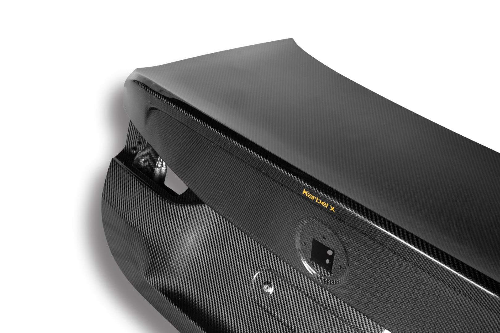 BMW M4 G82 2021-ON &amp; 4 Series G22 430i M440i 2020-ON with Aftermarket Parts - X Rear Trunk Dry Pre-preg Carbon Fiber from Karbel Carbon