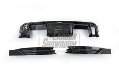 BMW M4 G82 / G83 2021-ON with Aftermarket Parts - Rear Diffuser & Canards Carbon Fiber from Karbel Carbon